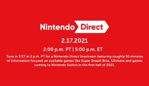 Nintendo Direct du 17/02/2021